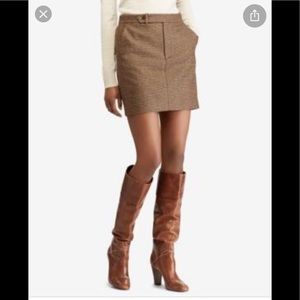 Polo by Ralph Lauren Brown Skirt